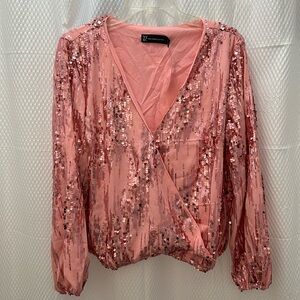 New York & Company Sequence Blouse